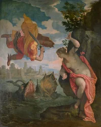 Perseusz ratujący Andromedę